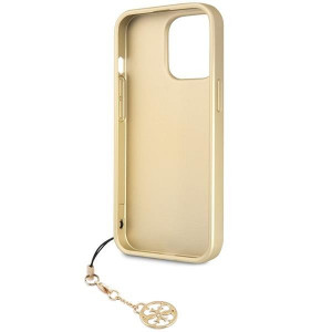 Оригинален твърд гръб GUESS 4G Charms GUHCP14XGF4GGR - iPhone 14 Pro Max сив - Img 7