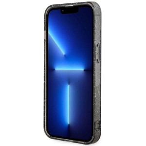 Оригинален твърд гръб GUESS Glitter Gold MagSafe GUHMP14MHCMCGK - iPhone 14 Plus черен - Img 5