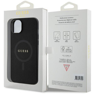 Оригинален твърд гръб GUESS GUHMP15MPSAHMCK - iPhone 15 Plus черен - Img 8