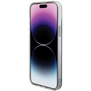Оригинален твърд гръб GUESS IML Iridescent MagSafe - iPhone 15 Pro черен - Img 5