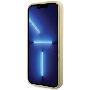 Оригинален твърд гръб GUESS Rhinestone Triangle GUHCP14SHDGTPD - iPhone 14 златист - Img 5
