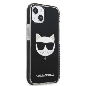 Оригинален твърд гръб KARL LAGERFELD Choupette Head KLHCP13MTPECK - iPhone 13 черен - Img 4