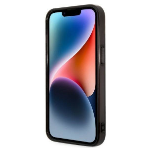 Оригинален твърд гръб KARL LAGERFELD Gradient Ikonik Karl & Choupette KLHCP14MTGKCK - iPhone 14 Plus черен - Img 5