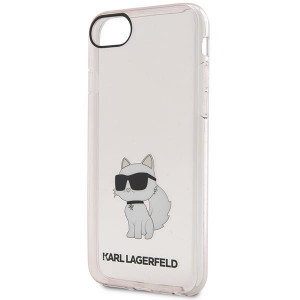 Оригинален твърд гръб KARL LAGERFELD Ikonik Choupette KLHCI8HNCHTCP - iPhone 7 / 8 / SE (2nd gen) / SE (3rd gen) розов - Img 3