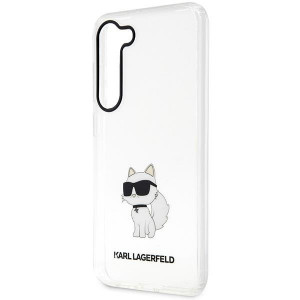 Оригинален твърд гръб KARL LAGERFELD Ikonik Choupette KLHCS23MHNCHTCT - Samsung Galaxy S23+ прозрачен - Img 6