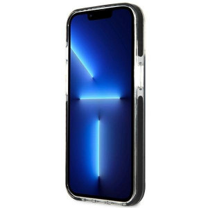 Оригинален твърд гръб KARL LAGERFELD Ikonik Karl KLHCP13STPEIKK - iPhone 13 mini черен - Img 5