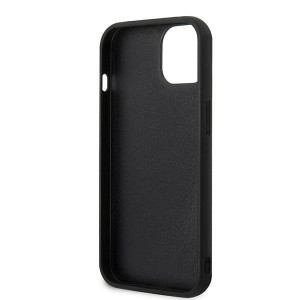 Оригинален твърд гръб KARL LAGERFELD Ikonik Patch KLHCP13S3DKPK - iPhone 13 mini черен - Img 7