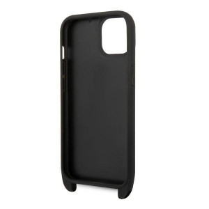 Оригинален твърд гръб KARL LAGERFELD Monogram Ikonik Patch KLHCP14MSTKMK - iPhone 14 Plus черен - Img 6