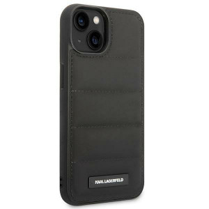 Оригинален твърд гръб KARL LAGERFELD Puffy Elongated Logo KLHCP14MPSQAK - iPhone 14 Plus черен - Img 4