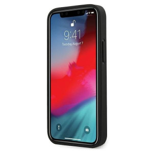Оригинален твърд гръб KARL LAGERFELD Saffiano Ikonik Karl's Head KLHCP12MSAKHBK - iPhone 12 / 12 Pro черен - Img 3