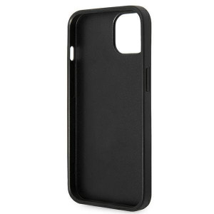 Оригинален твърд гръб KARL LAGERFELD Saffiano Karl's Head Patch KLHCP14SSAPKHG - iPhone 14 сребрист - Img 7