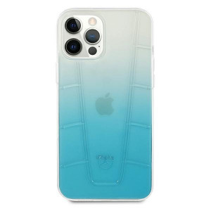 Оригинален твърд гръб MERCEDES Clear MEHCP12MCLGBL - iPhone 12 / 12 Pro син - Img 3