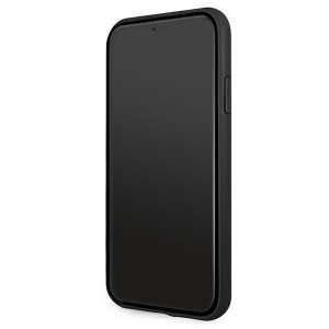 Оригинален твърд гръб MERCEDES Leather Stars MEHCN61PSQBK - iPhone 11 черен - Img 5