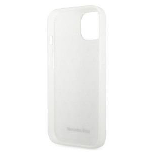 Оригинален твърд гръб MERCEDES Stars MEHCP13MESPWH - iPhone 13 сребърен бял - Img 7