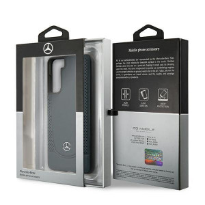 Оригинален твърд гръб MERCEDES Urban MEHCS21MARMNA - Samsung Galaxy S21+ 5G син - Img 8