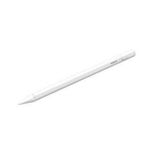 Писалка за тъч скрийн BASEUS Smooth Writing 2 с LED индикатор бяла - Img 2