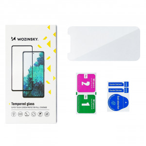 Плосък закален стъклен протектор 9H WOZINSKY - Motorola g53 5G - Img 2