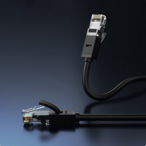 Плосък интернет кабел UGREEN LAN cat.6 5m черен (NW102) - Img 7
