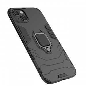 Подсилен гръб с магнитна стойка Ring Armor - iPhone 14 Pro Max черен - Img 16