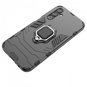 Подсилен гръб с магнитна стойка Ring Armor - Samsung Galaxy A24 черен - Img 9