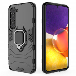 Подсилен гръб с магнитна стойка Ring Armor - Samsung Galaxy S23 черен - Img 8