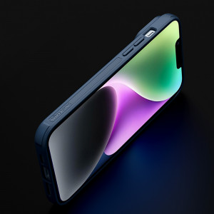 Подсилен гръб с подвижно покритие за камерата NILLKIN Textured S - iPhone 14 Pro Max тъмнозелен - Img 12