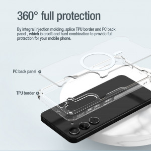Подсилен гръб NILLKIN Nature Pro MagSafe - Samsung Galaxy S24+ бял - Img 13