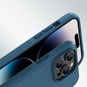 Подсилен гръб NILLKIN Super Frosted Shield Pro MagSafe - iPhone 14 Pro Max черен - Img 14