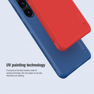 Подсилен гръб NILLKIN Super Frosted Shield Pro - Samsung Galaxy S24 червен - Img 11
