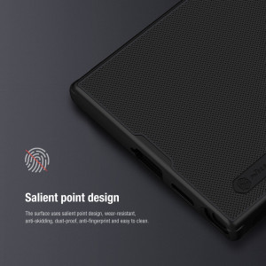 Подсилен гръб NILLKIN Super Frosted Shield Pro - Samsung Galaxy S24 Ultra син - Img 12