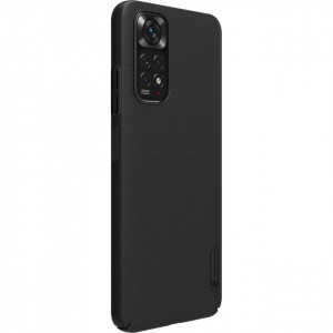Подсилен гръб NILLKIN Super Frosted Shield - Xiaomi Poco M4 Pro 5G / Redmi Note 11S 5G / 11T 5G черен - Img 3