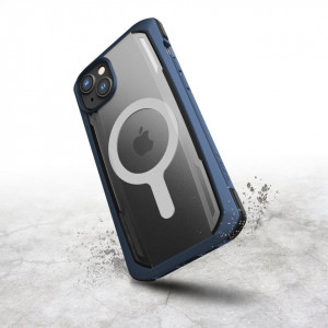 Подсилен гръб Raptic X-Doria Secure MagSafe - iPhone 14 Pro син - Img 5