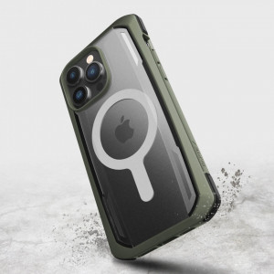 Подсилен гръб Raptic X-Doria Secure MagSafe - iPhone 14 Pro Max зелен - Img 9