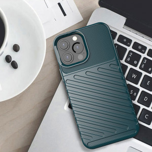 Подсилен гръб Thunder - iPhone 13 Pro Max зелен - Img 3