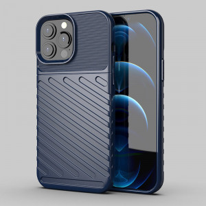 Подсилен гръб Thunder - iPhone 13 Pro Max син - Img 3