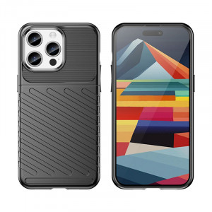 Подсилен гръб Thunder - iPhone 15 Pro Max син - Img 5