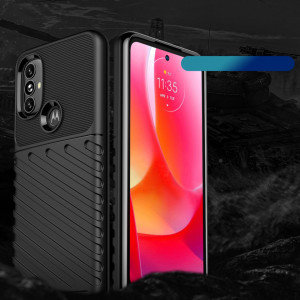 Подсилен гръб Thunder - Moto g power 2022 черен - Img 2