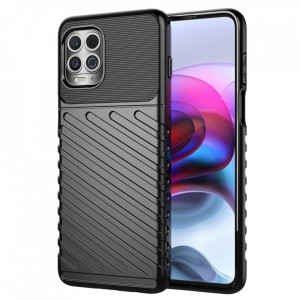 Подсилен гръб Thunder - Moto g100 / edge s черен - Img 1
