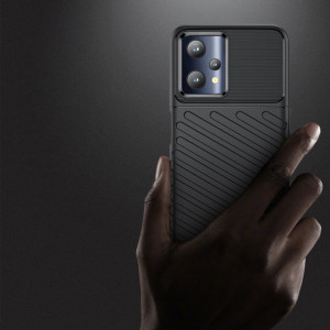 Подсилен гръб Thunder - Realme 9 5G / 9 Pro черен - Img 3