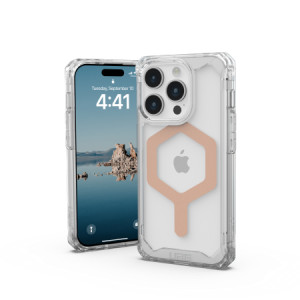 Подсилен гръб UAG Plyo Pro MagSafe - iPhone 15 Pro ice-gold розов - Img 2