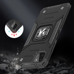 Подсилен гръб WOZINSKY Ring Armor със стойка - Samsung Galaxy A22 silver - Img 6