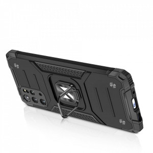 Подсилен гръб WOZINSKY Ring Armor със стойка - Samsung Galaxy S20+ / S20+ 5G розов - Img 4