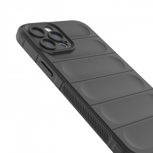 Подсилен гъвкав гръб Magic Shield - iPhone 12 Pro Max тъмносин - Img 12