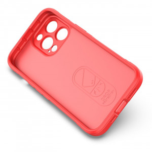 Подсилен гъвкав гръб Magic Shield - iPhone 13 Pro Max червен - Img 2