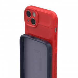 Подсилен гъвкав гръб Magic Shield - iPhone 14 Plus червен - Img 16