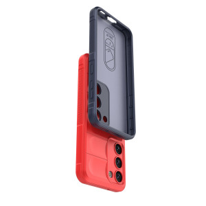 Подсилен гъвкав гръб Magic Shield - Samsung Galaxy S23+ син - Img 10