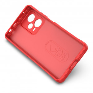 Подсилен гъвкав гръб Magic Shield - Xiaomi Redmi Note 12 Pro+ 5G red - Img 5