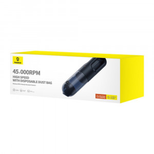 Прахосмукачка за кола BASEUS AP01 5000Pa черна - Img 5
