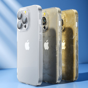 Прозрачен гръб със защита за камерата JOYROOM 14Q - iPhone 14 Plus (JR-14Q3) прозрачен - Img 7