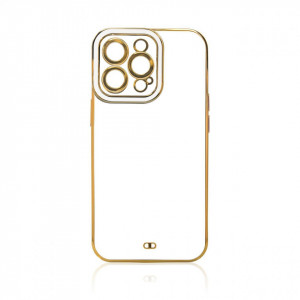 Прозрачен гръб с гел рамка Fashion - Xiaomi Redmi Note 11 Pro / 11 Pro 5G / 11E Pro 5G бял - Img 3